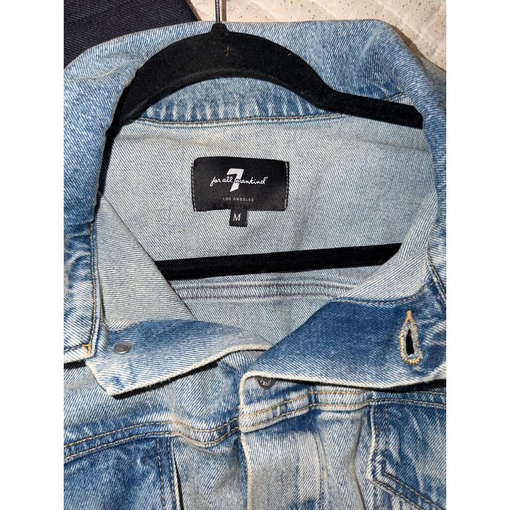 7 For All Mankind Relaxed Denim Dress - Picture 9 of 12